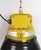 Industrial Industrial Yellow Explosion Proof Lamp with Black Enameled Shade from Elektrosvit, 1990s For Sale - Image 3 of 18