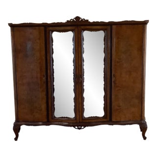 Antique 4 Door French Armoire For Sale
