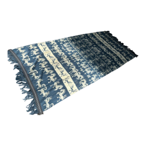 Rare Bold Indigo Sumba Textile