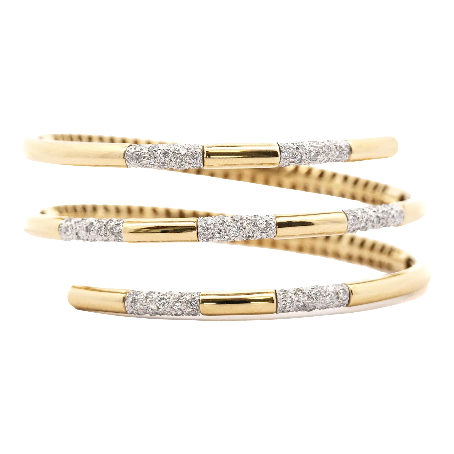 SUGARHILL TRI-CRESENDO BANGLE ゴールド Sugarhill (Sugar Hill) Tri