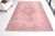 Mid 20th Century Home Living Ethnic Pink Rug For Sale - Image 4 of 9