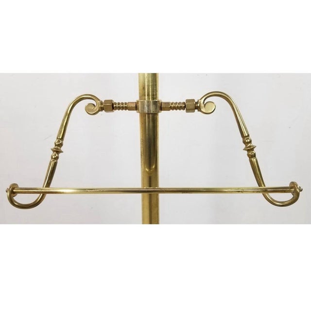 Vintage Brass Italian Valet For Sale In Los Angeles - Image 6 of 12