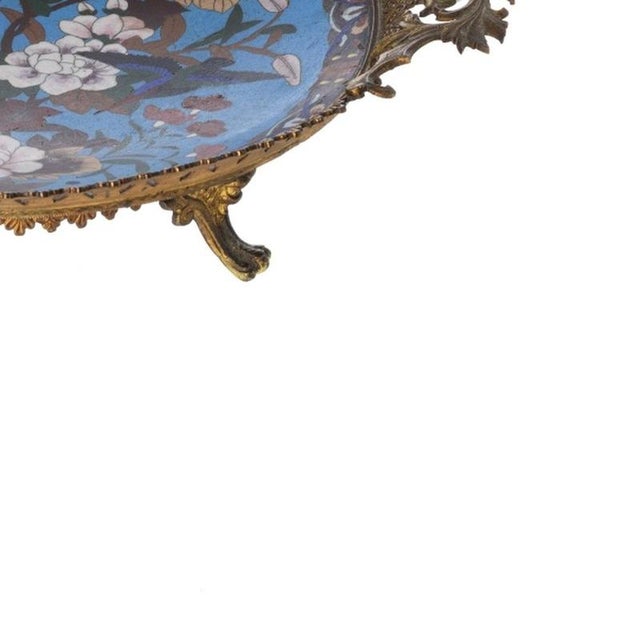 Japanese Cloisonne Fruit Bowl For Sale - Image 5 of 6