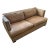 Restoration Hardware Collins Sofa & Chase Set With Nailhead Trim For Sale