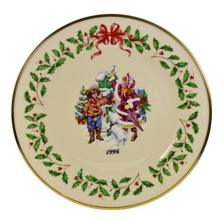 Lenox the Annual Holiday Collection's Christmas Letter to Santa Plate For Sale