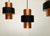 Mid-Century Triple Copper Pendant, 1960s For Sale - Image 4 of 18