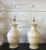 Postmodern Vintage Alabaster or Jade Lamps - Pair For Sale - Image 3 of 8