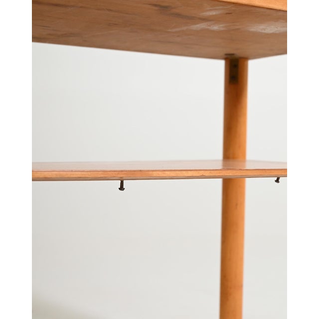 Vintage Scandinavian Coffee Table with Shelf, 1950s For Sale - Image 4 of 8