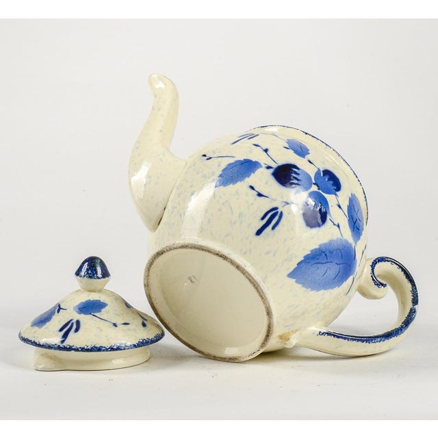 Blue Teapot in Ceramic from Brocca Rogue, 1950s For Sale - Image 8 of 10