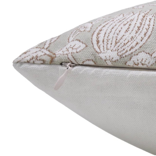 Rustic Fabdivine Block Print Decorative Throw Pillow Cover 22x22 Inch- 6Kamal For Sale - Image 3 of 5