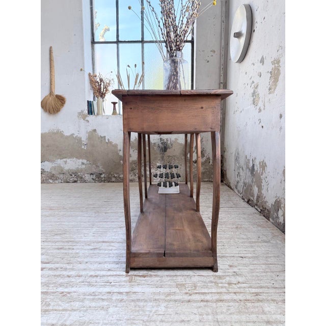 Pine Drapers Console Table, 1950s For Sale - Image 14 of 18