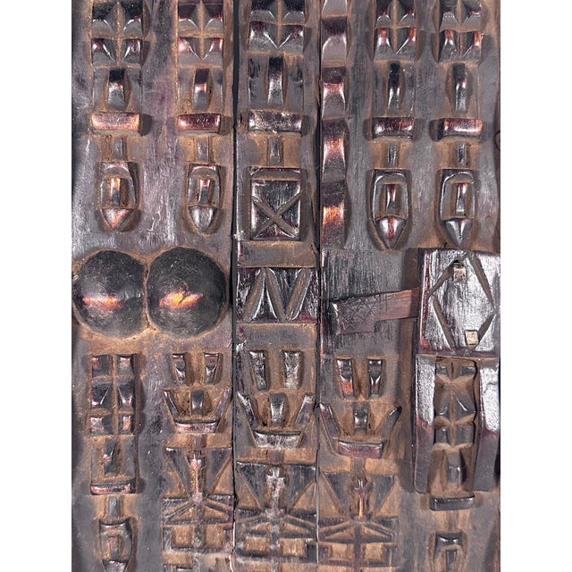 Authentic African Dogon Granary Door for your consideration. The door is a nice larger size, measuring approx. 13 inches...