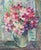 Anna Snellman, Still Life with Flowers in a Jug, 20th Century, Oil on Canvas For Sale - Image 5 of 5