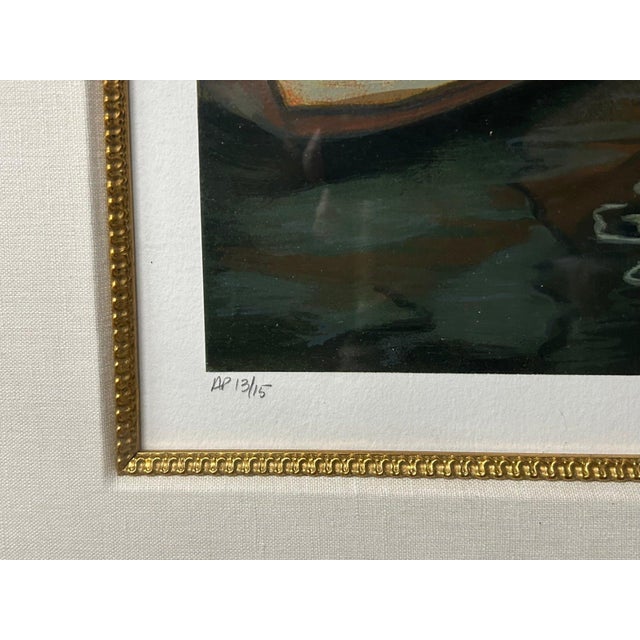 Large-scale signed serigraph titled Autumn in Venice by Viktor Shvaiko, presented as an Artist’s Proof (AP 13/15). This...