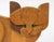 Wooden sculpture by michelangeli depicting a cat. Wooden sculpture depicting a cat by michelangeli, 20th century. H: 32...
