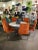 Metal Mid 20th Century Calacatta Marble Top Dining Table Attributed to Florence Knoll For Sale - Image 7 of 13