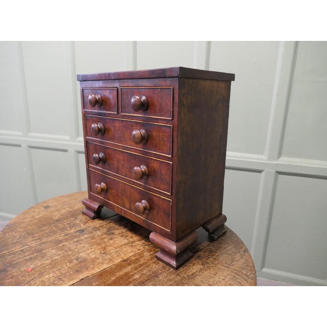 Victorian Miniature Chest of Drawers For Sale - Image 5 of 9