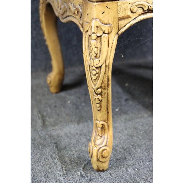 Wood Fruitwood Carved Armchairs/Pair For Sale - Image 7 of 12