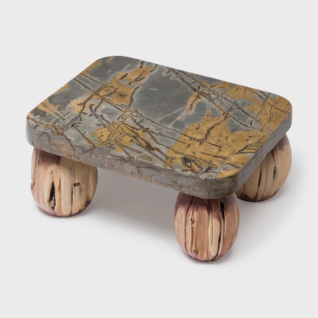 Contemporary Iwakura Meditation Stone Table For Sale - Image 3 of 6