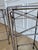 1970s Pair of Vintage Silvered Iron Neoclassical Pedestals / Side Tables / Plant Stands For Sale - Image 5 of 10