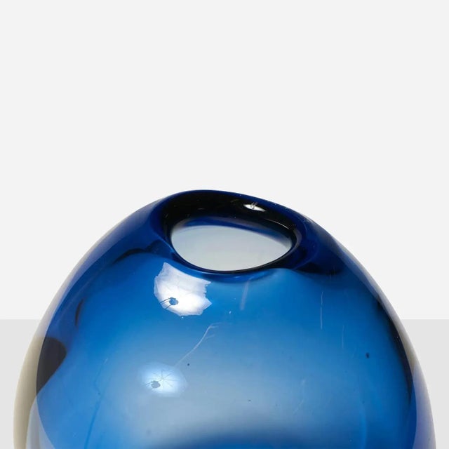 Mid-Century Modern 1960s Medium Teardrop Shaped Vase by Per Lutken For Sale - Image 3 of 5