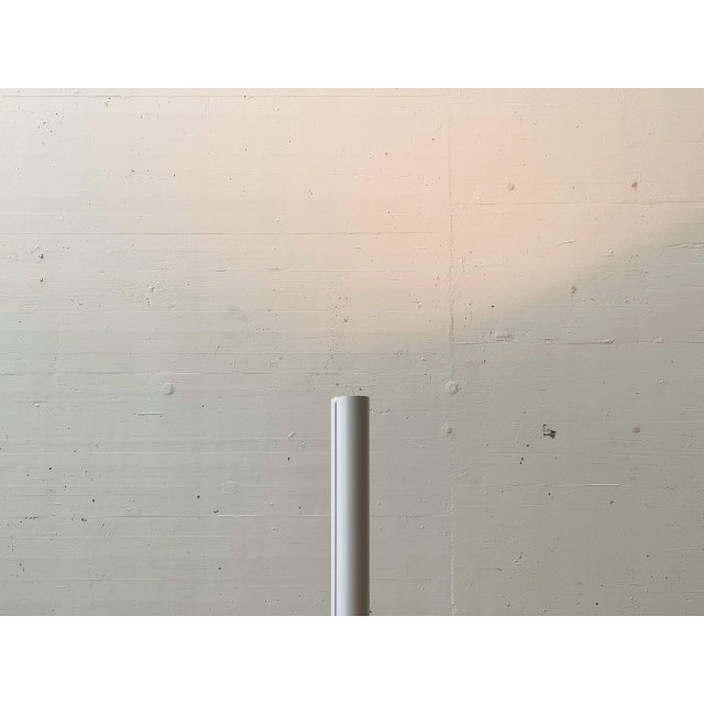 Industrial Megaron Floor Lamp in White by Gianfranco Frattini for Artemide, 1970s For Sale - Image 3 of 18