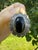 Mexican Vintage Taxco Mexico Sterling Silver Black Onyx Flower Pendant For Sale - Image 3 of 12