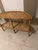 1970s Vintage Two-Tier Rattan Demilune Console Table With a Half-Moon Design For Sale - Image 10 of 12