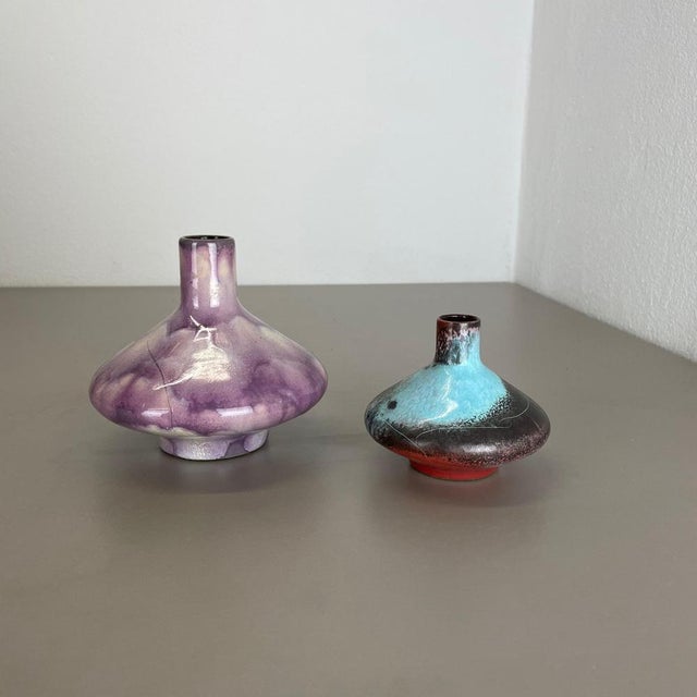 Article: ceramic objects set of 2. Designer and producer: Otto Keramik, Germany. Decade: 1970s. This original vintage...