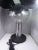 Space Age Chromed Glass Ball Table Lamp For Sale - Image 4 of 8