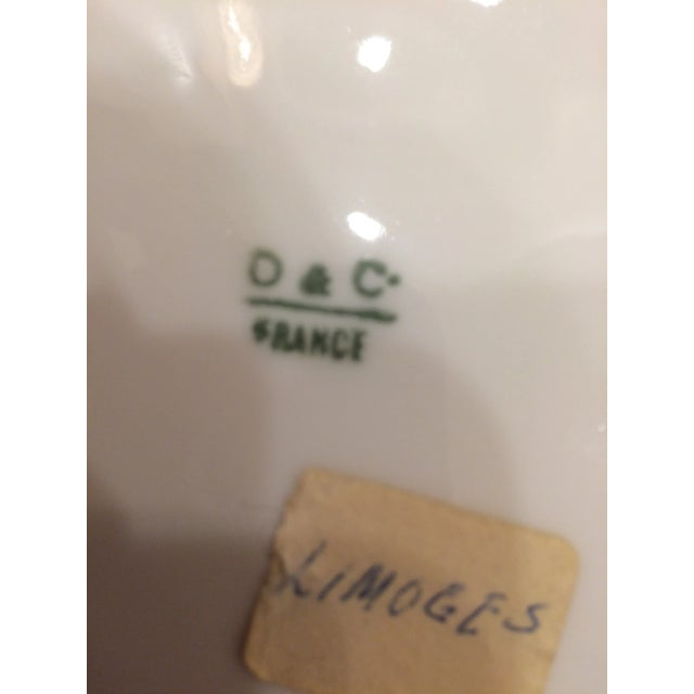 Ceramic Antique Limoges Platter & Matching Pitcher/Tankard With a Grape Motif (Antique, From the 1800's) For Sale - Image 7 of 9