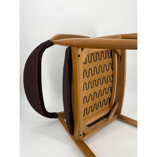 Wood Vintage Oak Chair by Casala, 1950s For Sale - Image 7 of 10