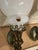 American Vintage Brass Caldwell Wall Sconces With Vintage Shades - a Pair For Sale - Image 3 of 5