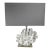 Regina Andrew Faux Coral Lamp With Gray Linen Shade For Sale