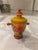 Mini Khokloma Russian Samovar Tea Set. Light colored wooden rooster punch, includes 6 pieces. There are 3 sets, 18 total...