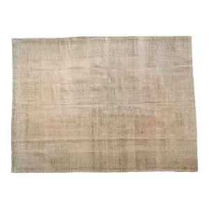 Vintage Distressed Oushak Carpet - 7' X 9'6"