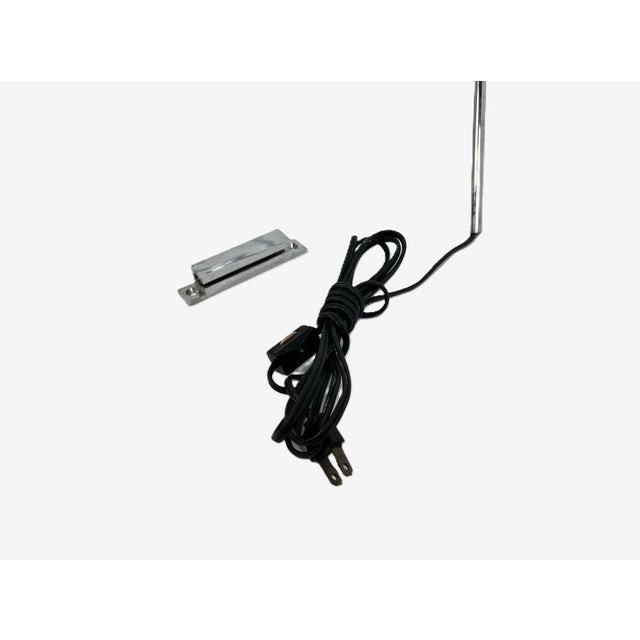 1970s 1970s Robert Sonneman Arc Wall Lamp With Original Bracket For Sale - Image 5 of 7