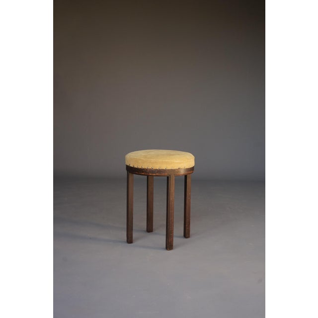 Modernist Stool from H. Pander & Zonen, 1930s For Sale - Image 6 of 9