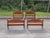 A Matching Set of Carved Cannonball Cherry Twin Bedsteads. Exquisite craftsmanship defines this pair of American Colonial-...