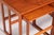 Mid-Century Modern Danish Teak Nesting Tables by Arne Hovmand Olsen for Mogens Kold, 1960s, Set of 3 For Sale - Image 3 of 12
