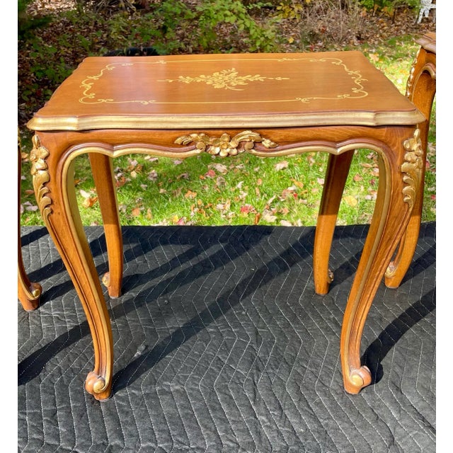 Meroni Francesco E Figli Vintage Nesting Tables For Sale - Image 9 of 12