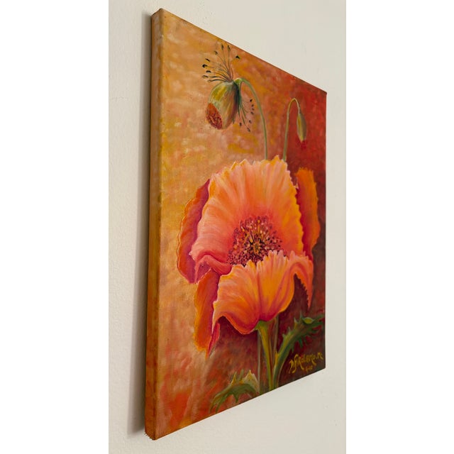 Oil Painting - Floral For Sale - Image 4 of 14