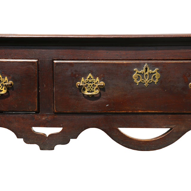 Mid 18th Century George II Oak Dresser Base For Sale - Image 5 of 12