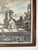 Black Vintage French Architectural Landscape Engraving, Framed For Sale - Image 8 of 12