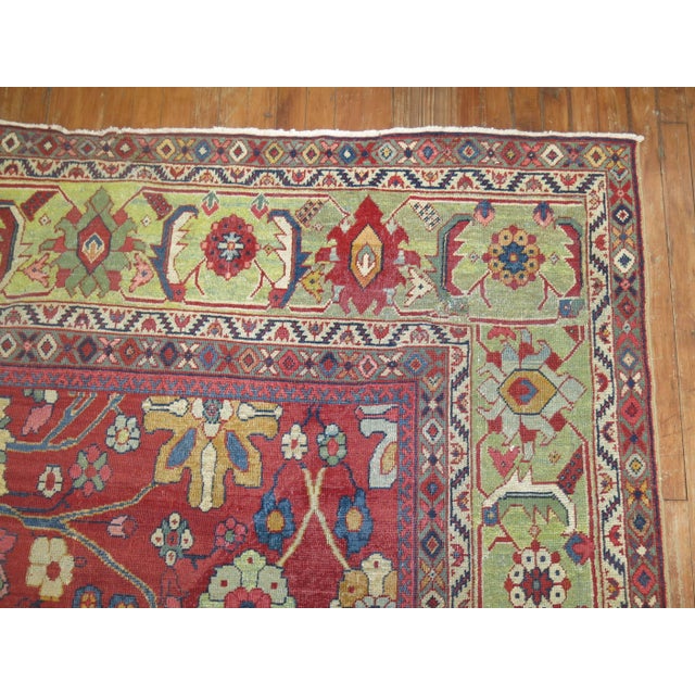 Antique Zabihi Collection Persian Mahal Rug - 10'11" x 17'2" For Sale In New York - Image 6 of 7