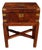 C. 1860 Burl Walnut English Lap Desk on Custom Side Table Stand For Sale