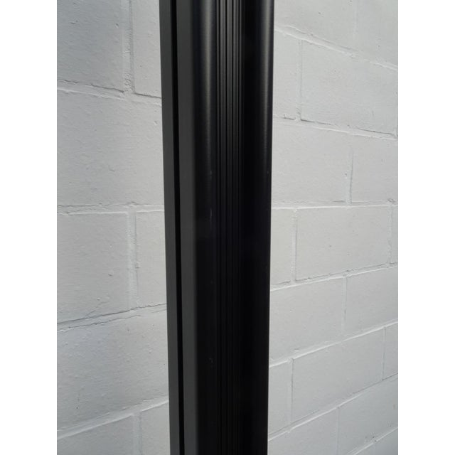 Vintage Italian Black Metal Floor Lamp by Lami Progretti, 1980 For Sale - Image 6 of 18