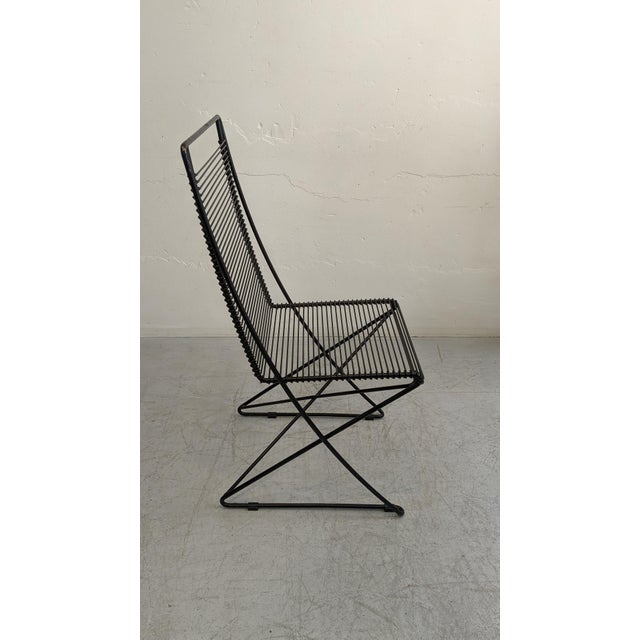 1980s Vintage Cantilever Chair in Black by Till Behrens for Schlubach, 1980s For Sale - Image 5 of 13