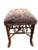 Vintage Faux Bamboo Stool in Ralph Lauren "Hunting Manor Paisley" Fabric For Sale - Image 15 of 17