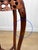 Vintage Chinese Rosewood Marble Top Carved Plant Stand Table For Sale - Image 10 of 12